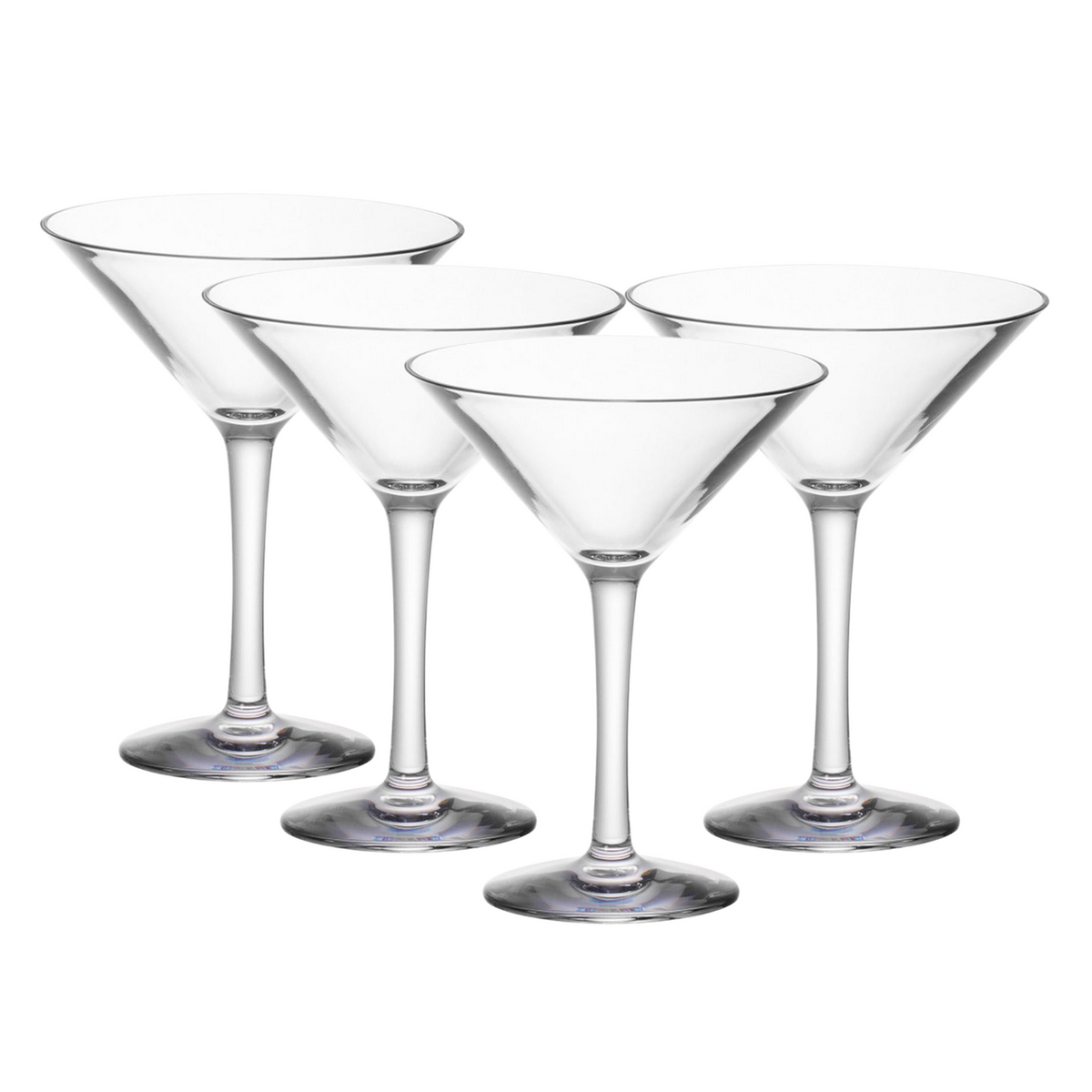 Martini Glass x 4 7oz, Clear, Borough