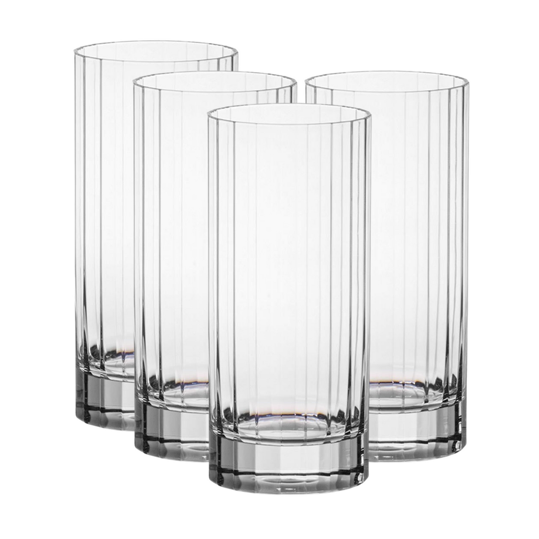 Plastic Noble Highball Glasses 18.6oz - Set of 4